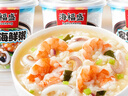 海福盛方便速食粥懒人食品早餐宵夜冻干八宝粥家常海鲜粥6杯228g 实拍图