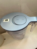 飞利浦（PHILIPS）净水壶 滤水壶 家用净水器 厨房自来水过滤器 滤水器 过滤器滤芯 便携净水杯 AWP2814蓝色/白色 天蓝1壶7芯【Plus版】 实拍图