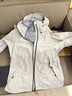 迪卡侬（DECATHLON）冲锋衣男三合一男女夹克防风防水夹克男保暖可拆卸内胆抓绒衣外套 男款 月白色 女生建议拍小1码 XL 实拍图