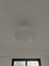 欧普（OPPLE）风扇灯吊扇灯遥控LED照明Ra98餐厅卧室吊灯变频低噪包安装 冰风白 实拍图