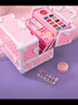 欣格儿童化妆品玩具女孩生日礼物彩妆化妆盒口红指甲油公主过家家套装 实拍图