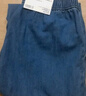 优衣库女装棉质牛仔舒适九分裤/水洗产品休闲百搭478995 473801 478995/67海蓝色 M 实拍图