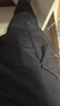 Homlean美式机能伞兵工装裤男秋冬加绒保暖阔腿休闲加厚长裤S6603黑色M 实拍图