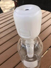 几素 加湿器迷你卧室婴儿家用宿舍便携小型无线空气低噪床头小巧补水办公室桌面usb车载香薰大容量加湿 【1100毫安】8根滤芯+500ml原装玻璃瓶 实拍图