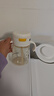 皇宠儿童牛奶杯一岁以上学饮水杯弹盖吸管杯直饮奶瓶330ml+吸嘴 实拍图