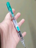 派通（Pentel）【热门商品】PD105T侧按式自动铅笔 0.5mm小学生一二年级书写活动铅笔尾带橡皮 绿色单支装 实拍图