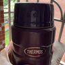 膳魔师（THERMOS） 焖烧杯大容量保温饭盒316L不锈钢闷粥杯焖烧罐保温桶饭桶TCLE 咖色 720ml 实拍图