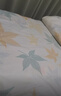 水星家纺床单单件纯棉100%全棉床罩床上用品双人被单1.5x2米落枫 实拍图