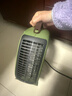先锋（SINGFUN）暖风机电热取暖器家用电暖器小型热风机办公室桌面暖脚神器卧室电暖风 【店长力荐】复古绿 DNF-N3G 实拍图