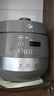 美的（Midea）【国家补贴】0涂层精钢厚釜电压力锅5L双胆全自动智能预约家用煲汤煮饭电饭煲C5856G高压锅4-6人 实拍图