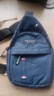 新款牛津布包潮流商务胸包男女单肩包帆布休闲背包防刮耐磨斜挎包 深蓝色【简约时尚】 实拍图