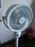 艾美特（AIRMATE）【小暴风】空气循环扇大风量摇头电风扇家用台式落地扇升级加高换气轻音柔风小风扇 FA18-X115 实拍图