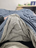 无印良品A类100%全棉磨毛被套单件冬季加厚保暖双人床上用品被罩220*240cm 实拍图