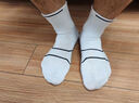 【斯凯奇供应商】热卖运动袜篮球袜跑步中筒训练袜子男女同款均码 【012】八双装 四黑 四白 均码 35-41 专业运动袜 实拍图