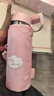 膳魔师（THERMOS）儿童保温吸管杯美乐蒂316不锈钢小学生开学必备水壶500ml 粉 实拍图
