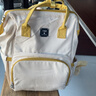 十月结晶妈咪包上班旅行双肩包多功能大容量母婴包时尚手提背包30L 缃叶黄 实拍图