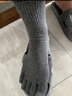 猫人五指袜子男棉袜消臭抑菌吸汗无骨秋冬分趾袜子 混色*5均码 实拍图