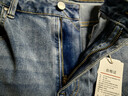 京东京造【四面高弹】牛仔裤男休闲裤子男直筒秋季莱卡衣服 浅蓝33 实拍图