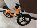 凤凰（Phoenix）镁合金儿童自行车山地车中大童男女孩6-9-12岁小学生山地车童车 问界变速一体轮+ 橙色+ 镁合金车架 22寸(适合身高145-165cm) 实拍图
