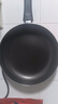 爱仕达（ASD）平底锅不粘锅家用牛排早餐煎锅 少油轻烟燃气灶专用 24cm无盖G14 实拍图