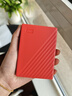 西部数据（WD）5TB 移动硬盘 USB3.0 My Passport随行版2.5英寸 红 机械硬盘 笔记本电脑外接 大容量加密存储 实拍图