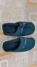 小熊小兔新款秋冬季情侣保暖学生男拖鞋女厚底防滑外穿居家棉拖鞋 小熊小兔棉拖-藏青色 40-41 适合39-40 实拍图