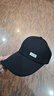 【热巴同款】加大棒球帽帽子男女大头围显脸小春夏字母百搭棒球帽 侧标-黑色 实拍图