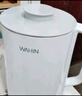 华凌美的出品  电水壶电热水壶1.5L全钢水路 双层隔热防烫 拔盖设计 304不锈钢烧水壶WH-H2a 实拍图