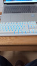 RK R87机械键盘电竞游戏专用电脑办公有线客制化87键青轴茶轴银轴全键热插拔白色 白色-冰蓝光-有线单模 茶轴(45gf段落) 实拍图