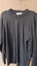 恒源祥100%精纺羊毛衫男可机洗 秋冬套头薄款毛衣男士圆领针织衫商务休闲纯色全羊毛衣服 20007001 上青 175  实拍图