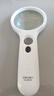 得力(deli)LED灯2.5倍高清阅读放大镜 Ф70mm/Ф22mm双镜片 白色 实拍图