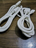 孜泰 【2条装】安卓数据线Micro USB接口手机充电器线  1米 白色 (非Type-C接口) 实拍图