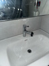 九牧（JOMOO）卫生间全方位漱口洁面抽拉式台盆面盆水龙头银色32344-574/1B2-Z 实拍图