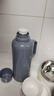 GIANXI保温壶玻璃内胆暖壶大容量暖瓶学生宿舍办公室热水瓶蓝色2000ml 实拍图