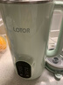 LOTOR破壁机家用全自动豆浆机迷你小型多功能果汁榨汁料理机免煮2025新款米糊机3一4人五谷杂粮流食 800ML绿色大屏316钢盖款 实拍图