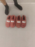 中老年人冬天穿的棉拖鞋女士奶奶冬季保暖包跟居家厚底防滑男女加厚毛绒棉鞋老太太女式妈妈鞋老人家锦绵托鞋 紫色 36-37(适合35-36的脚穿) 实拍图
