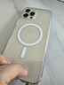 绿联 适用苹果12ProMax手机壳 iPhone12ProMax磁吸气囊防摔壳 镜头加高超薄 支持MagSafe 透明 实拍图