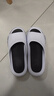 回力拖鞋男士厚底防滑浴室一字拖休闲外穿耐磨凉鞋SDJ-3A77 白黑46-47 实拍图
