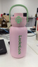乐扣乐扣（LOCK&LOCK）带吸管保温保冷运动杯1.1L户外旅行大容量保温杯LHC3332PIK粉色 实拍图