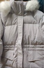 森马（Semir）森马羽绒服女中长款大毛领24冬新款工装风保暖外套109724113016 实拍图
