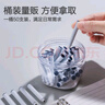 得力(deli)热敏可擦钢笔墨囊 学生钢笔墨水笔墨囊 可替换 墨蓝 50支/桶大包装 SF565 实拍图