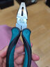 绿林（GREENER）老虎钳钢丝钳8寸家用钳子省力工业级多功能虎口钳大师系列剪线钳 实拍图