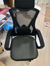 锦汐 电脑椅家用办公椅子靠背人体工学椅学习转椅老板座椅游戏电竞椅 【可后躺+踏脚+乳胶】黑框黑网 实拍图