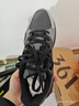 361°女鞋运动鞋女2025秋冬季新款防水皮面黑色跑步鞋轻便防滑休闲鞋子 曜石黑/烟灰 39 实拍图