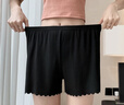 FitonTonFitonTon冰丝安全裤女夏季薄款防走光宽松可外穿波浪边打底短裤女 实拍图
