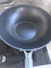 三禾0涂层炒锅无涂层不粘锅304钛不锈钢电磁炉通用炒菜锅32cmLC32S16 实拍图