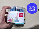 得力（deli）【超级爆款】24只41mm彩色长尾夹票夹 2#大号金属燕尾夹票据文件夹办公 24只/筒 8552ES 实拍图