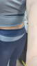 徽昂运动套装女瑜伽服套装跑步健身服速干衣拼色内衣背心长裤鲸蓝M 实拍图
