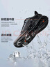 361°运动鞋男鞋雨屏7秋季雨天通勤鞋防泼水防滑黑色跑鞋子男 曜石黑 43 实拍图