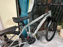 凤凰（Phoenix）山地自行车成人学生儿童变速辐条轮单车 ZB888 24英寸27速灰色 实拍图